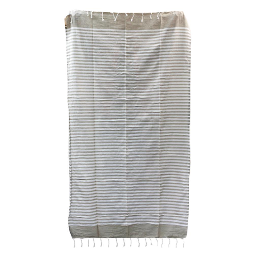 Cotton Pareo Throw - 100x180 Cm - Warm Sand