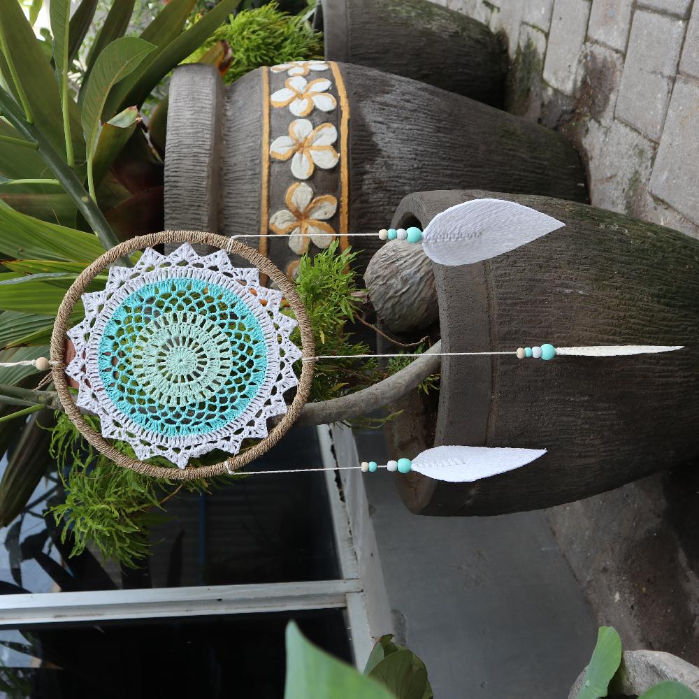 Dream Catcher - Large Turquoise Elemental Spirits - 65cm
