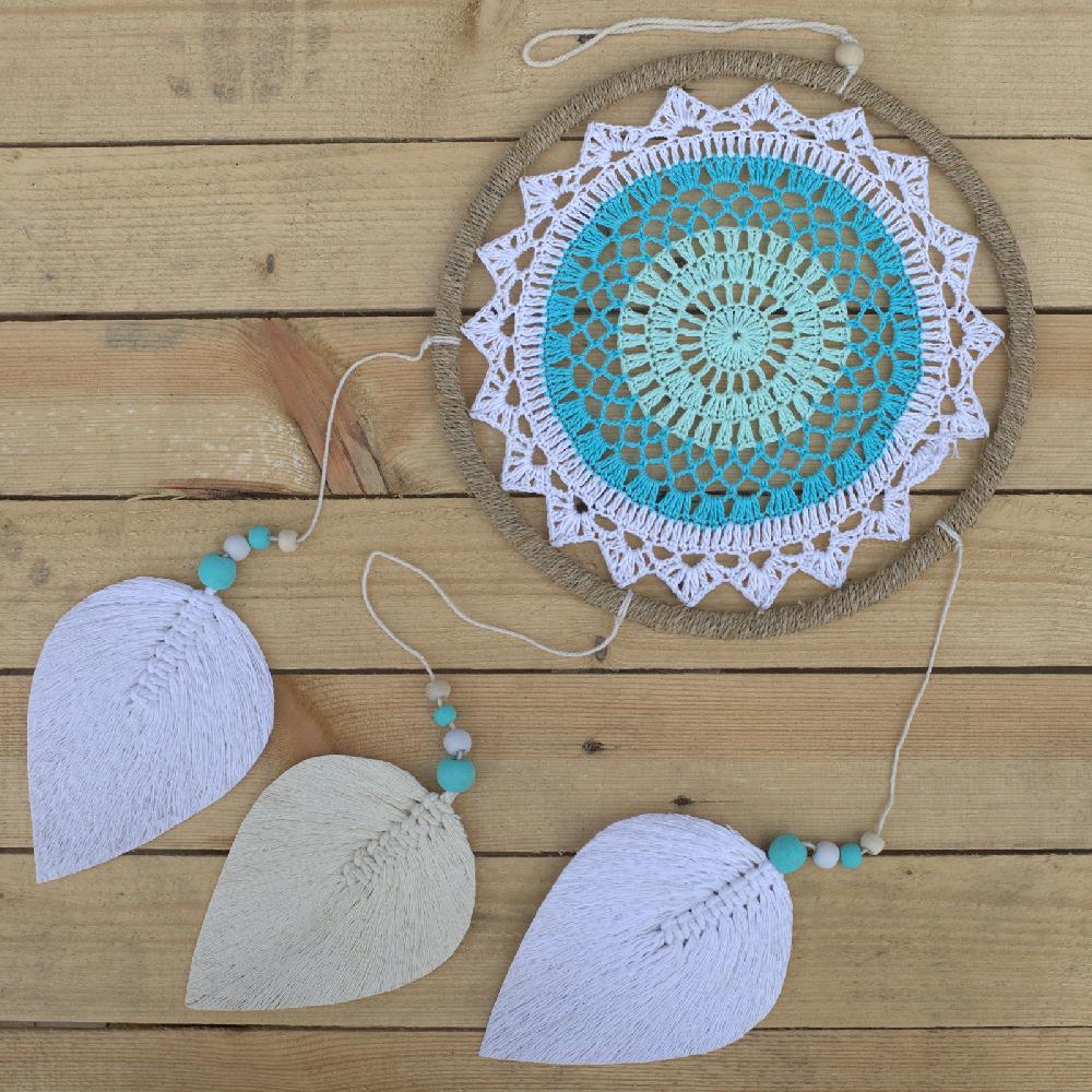 Dream Catcher - Large Turquoise Elemental Spirits - 65cm