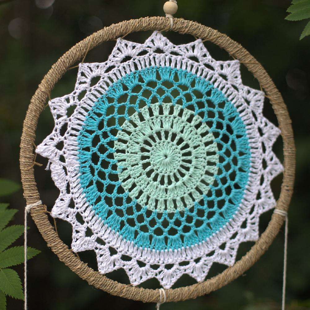 Dream Catcher - Large Turquoise Elemental Spirits - 65cm