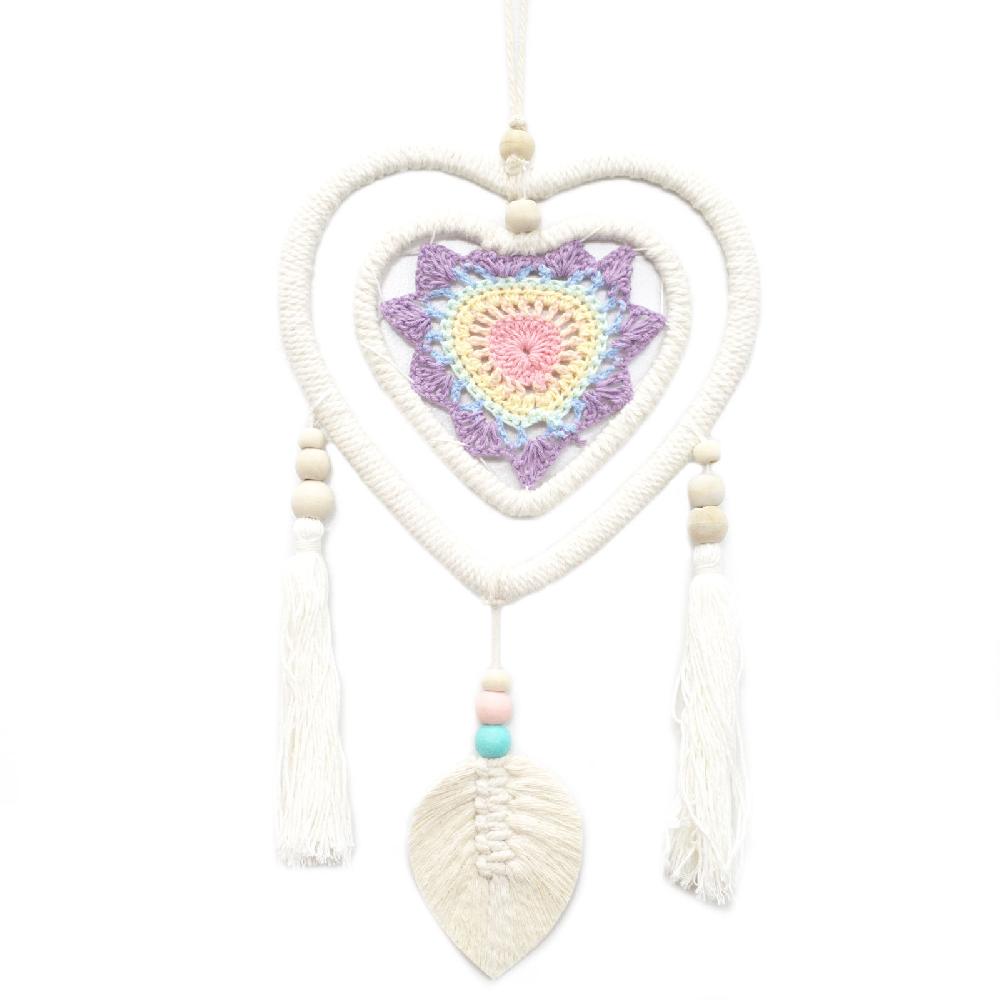 Dream Catcher - Medium Multi Heart In Heart - 35cm