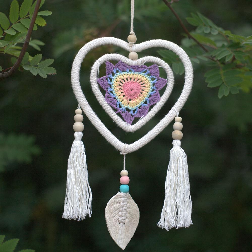 Dream Catcher - Medium Multi Heart in Heart - 35cm