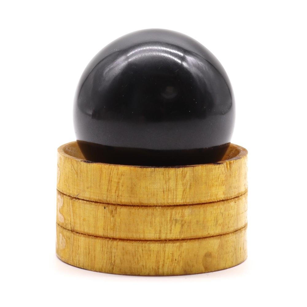 Gemstone Crystal Sphere 40mm - Tourmaline with Stand