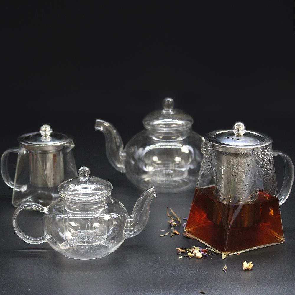 Glass Infuser Teapot - Contemporary - 550ml - Gift Boxed