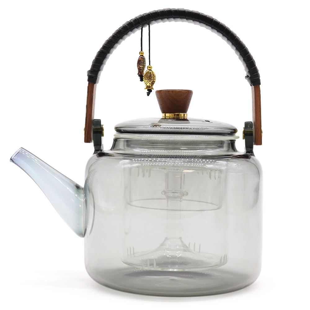 Glass Infuser Teapot - With Steamer System - 1000ml