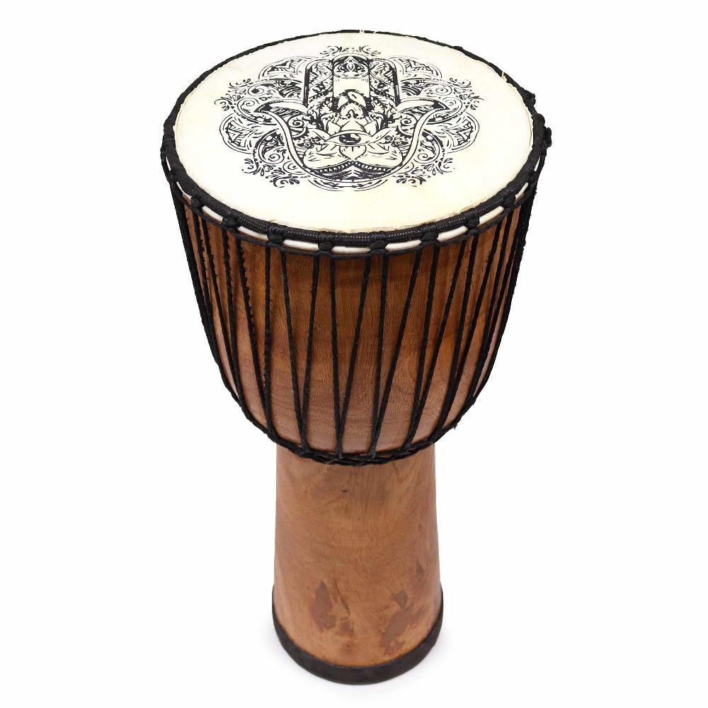 Hamsa Wide Top Djembe Drum - 50cm High