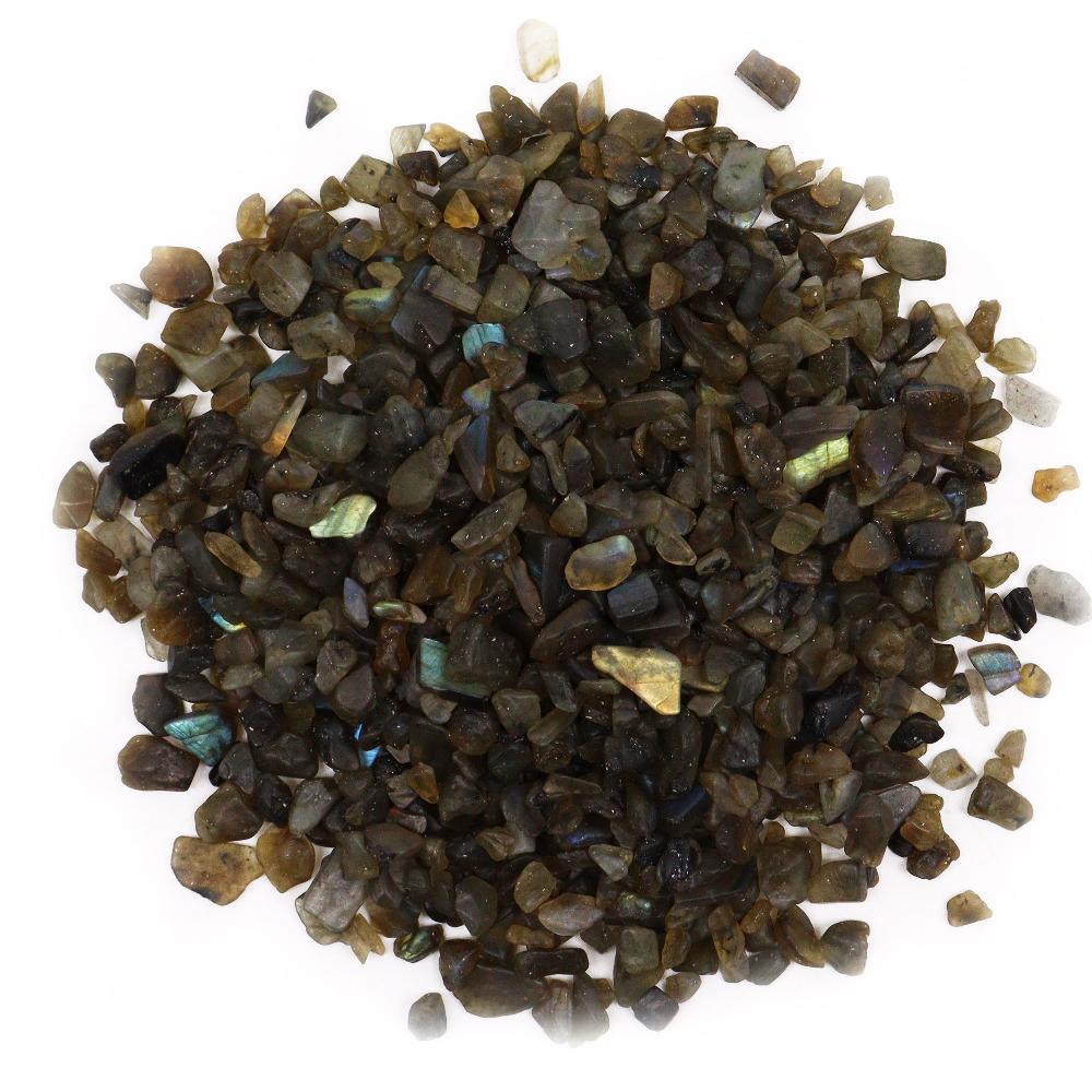 Labradorite Chips Gemstone Chips Bulk - 1KG