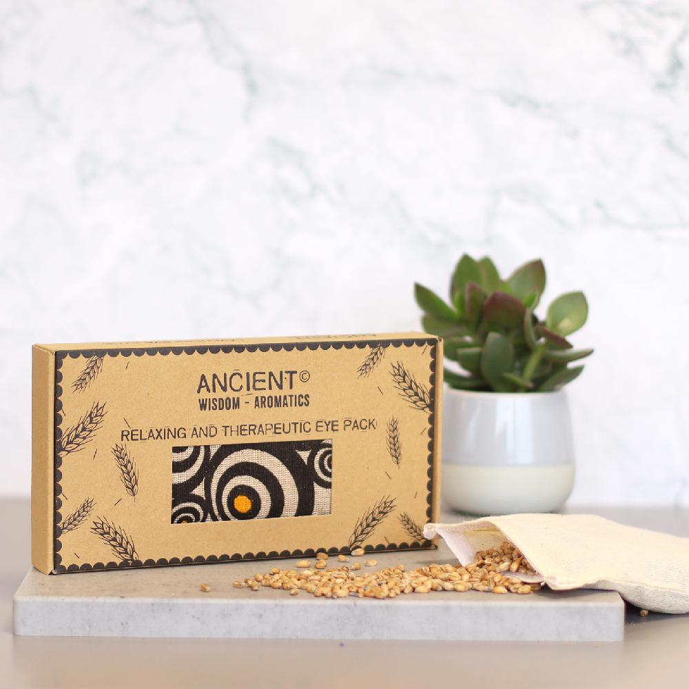 Lavender Natural Cotton And Juco Eye Pillow In Gift Box - Illusion