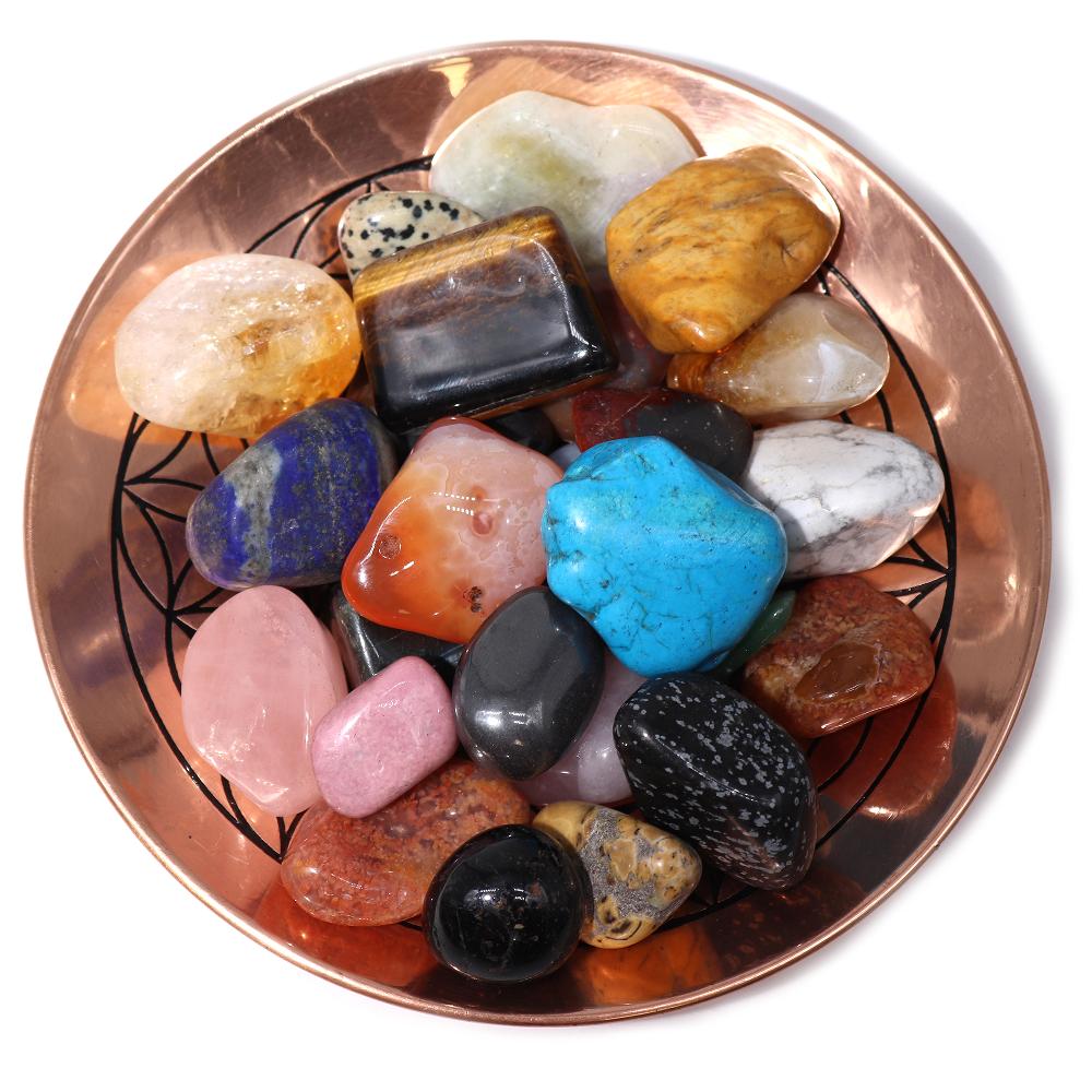 Lucky Dip Mixed Tumble Stones - O.5kg (aprox. 25 Stones)