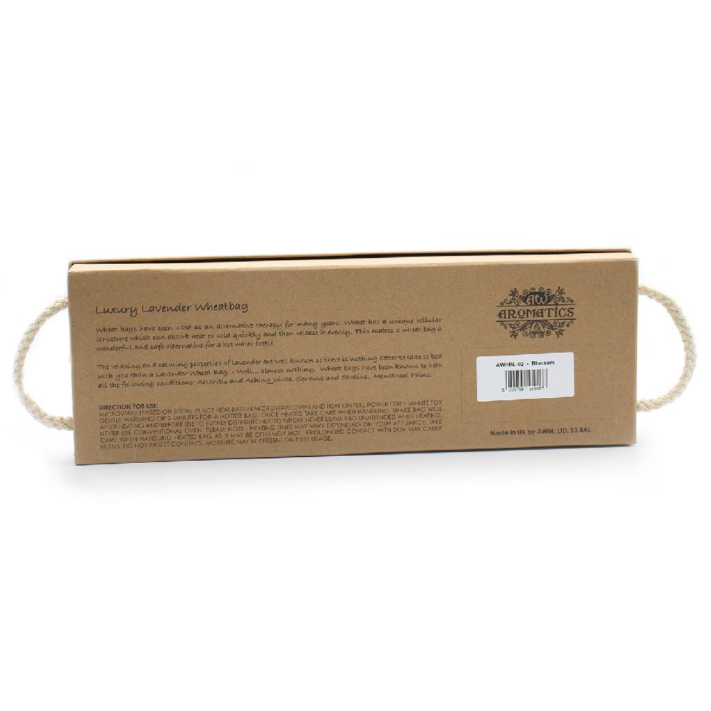 Luxury Lavender Wheat Bag In Gift Box - Blossom