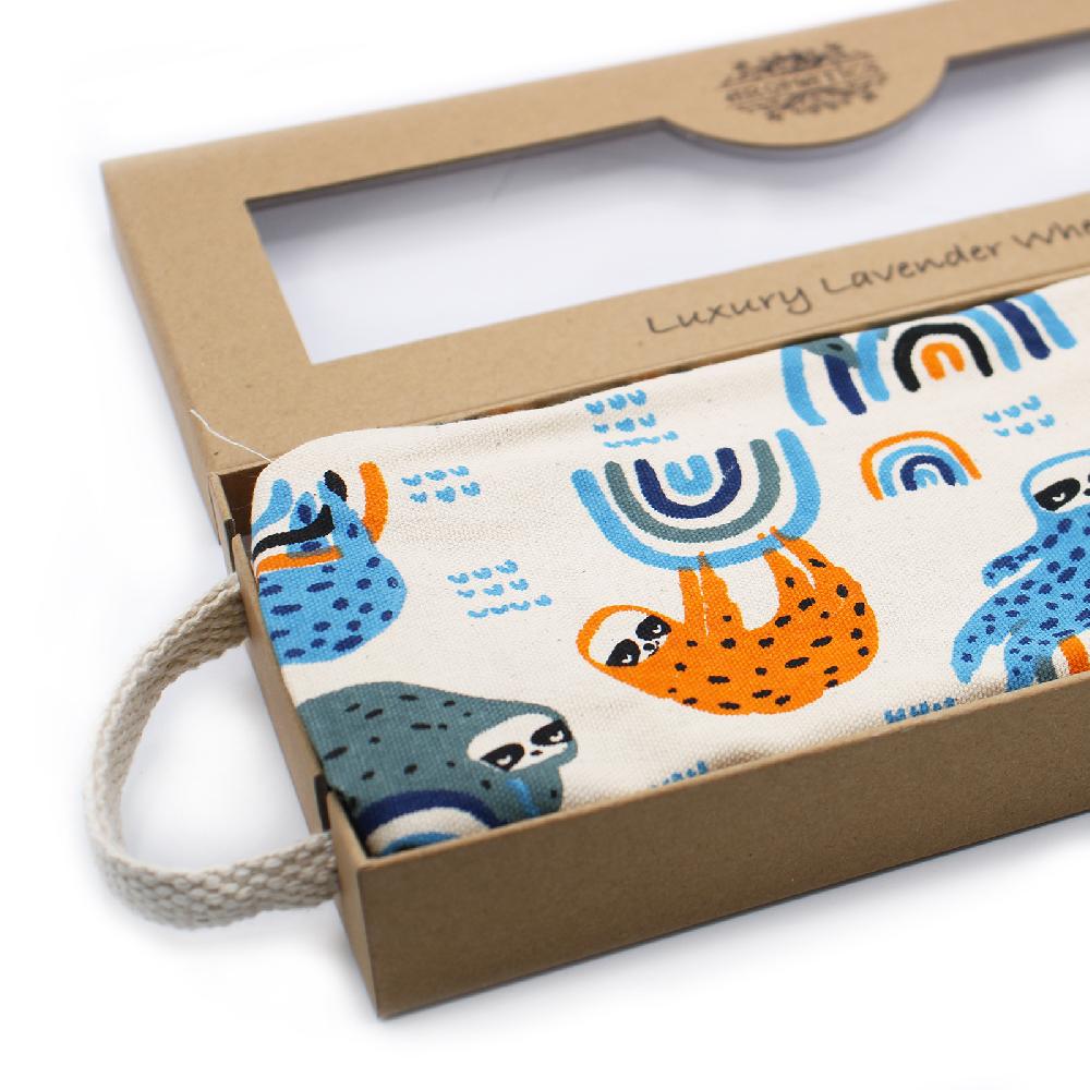 Luxury Lavender Wheat Bag In Gift Box - Blue Viper