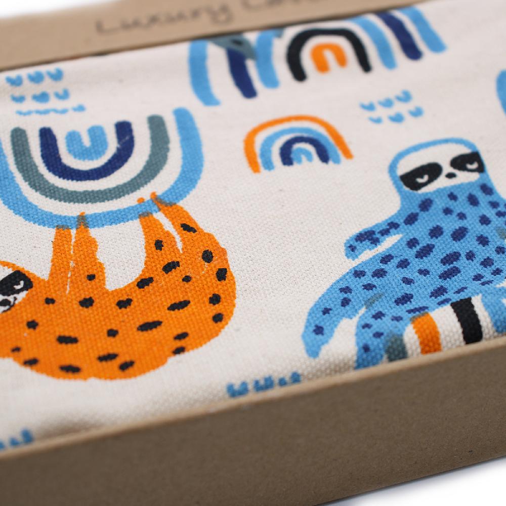Luxury Lavender Wheat Bag In Gift Box - Zebra