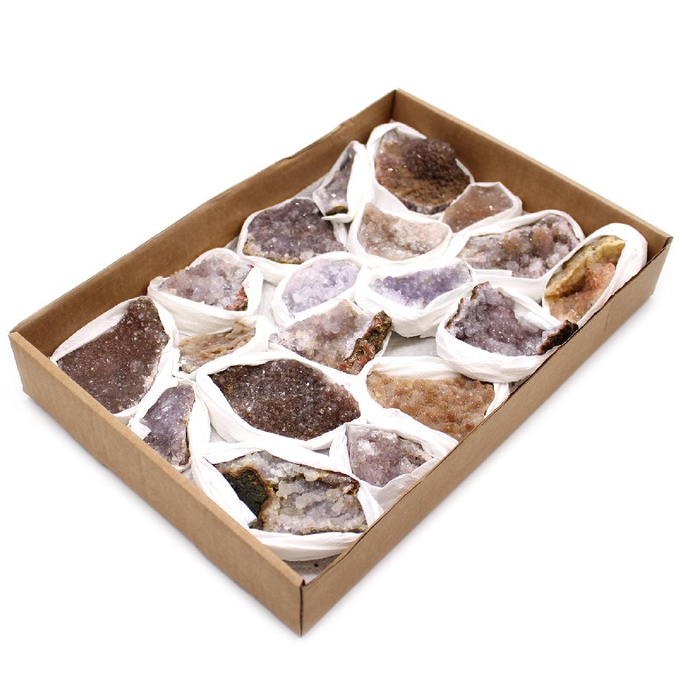 Mineral Specimens - Amethyst (approx 20 Pieces)