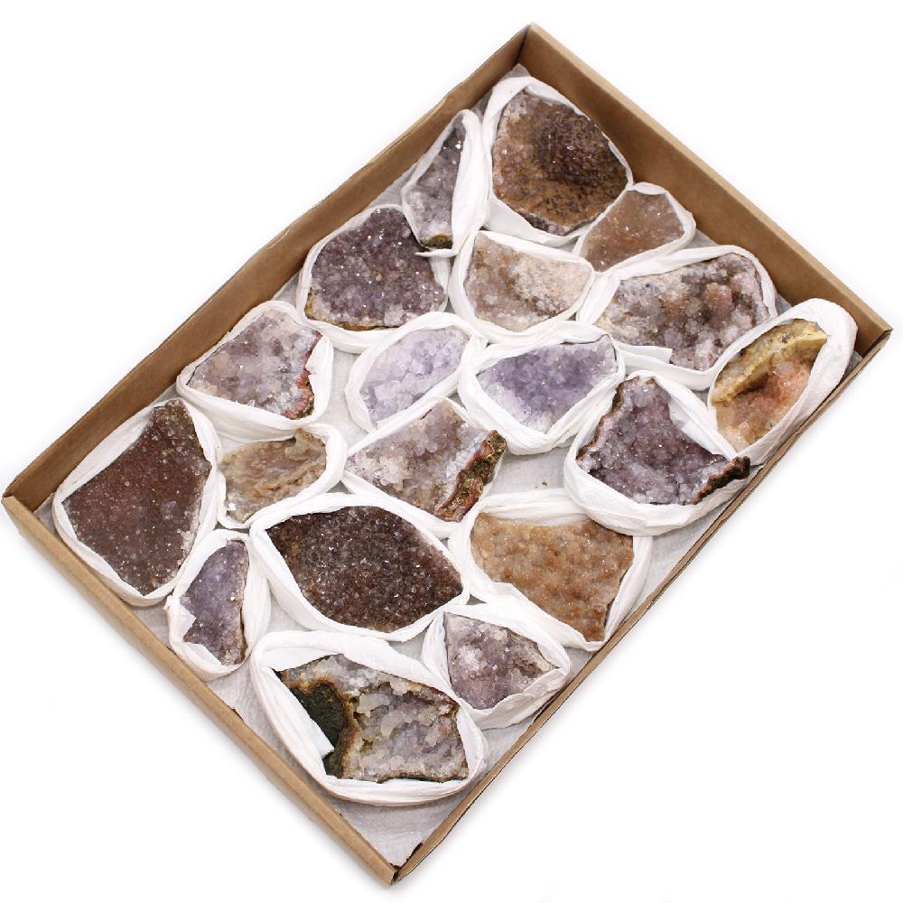 Mineral Specimens - Amethyst (approx 20 Pieces)