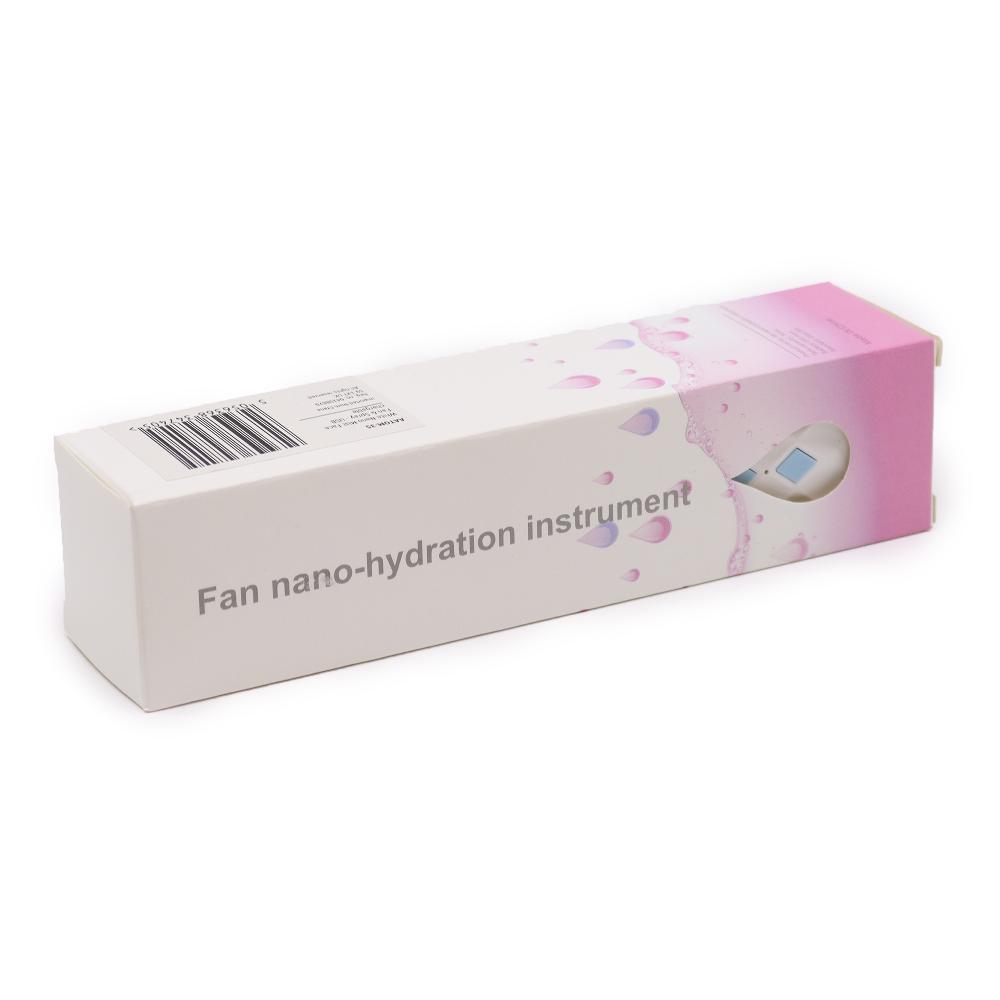 White Nano Mist Face Fan & Spray - USB Chargable