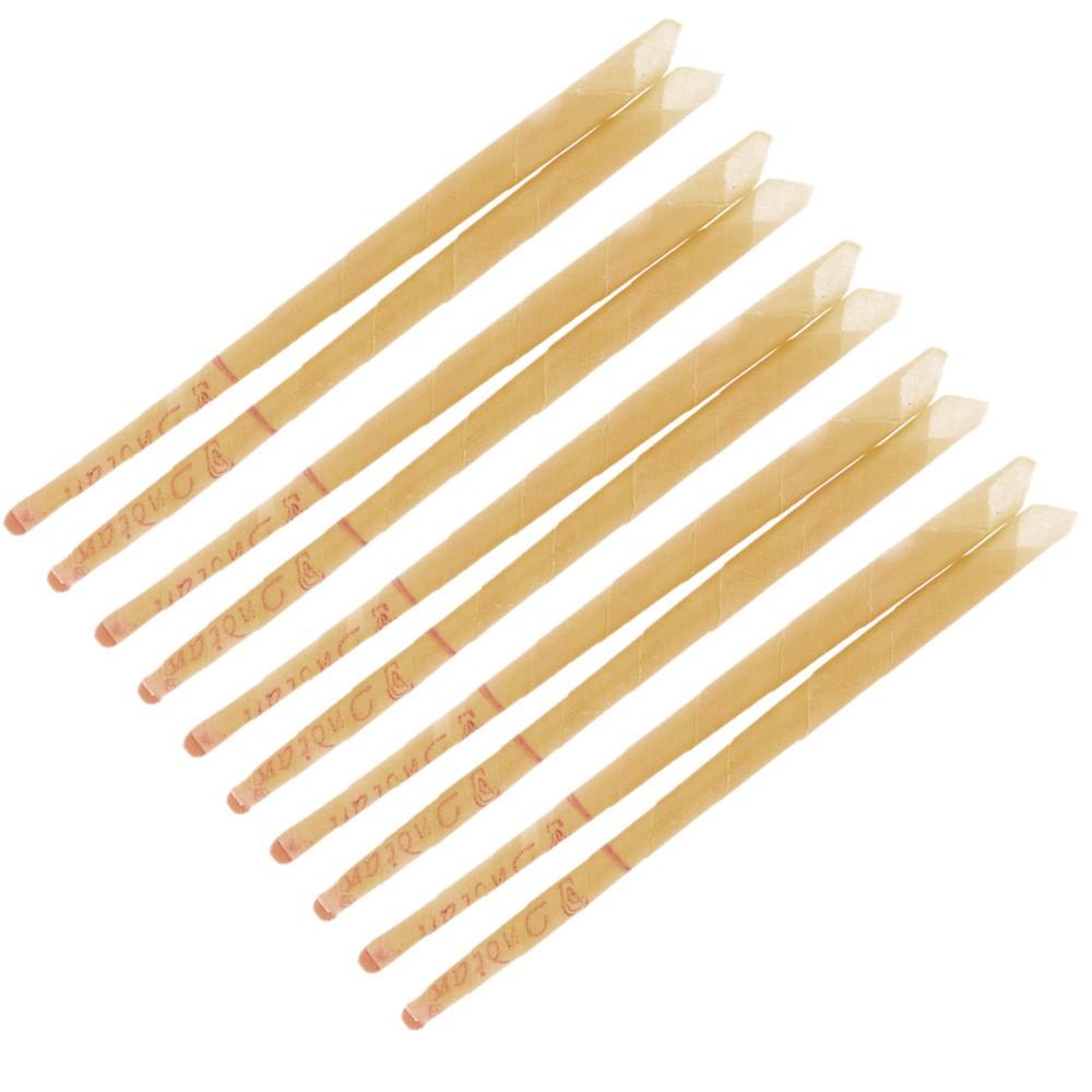 100x CARTON UnScented Ear Candles - Natural