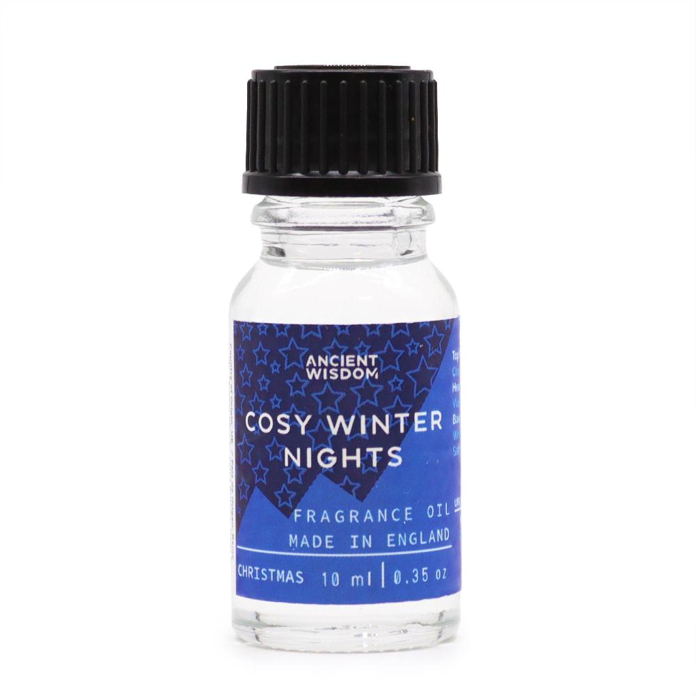 10x 10ml Cosy Winter Nights Fragrance Oil