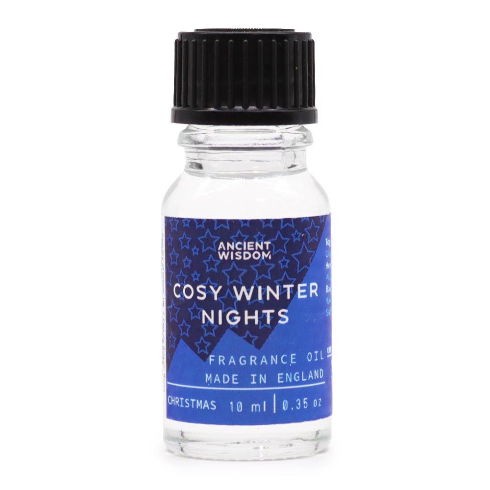 10x 10ml Cosy Winter Nights Fragrance Oil