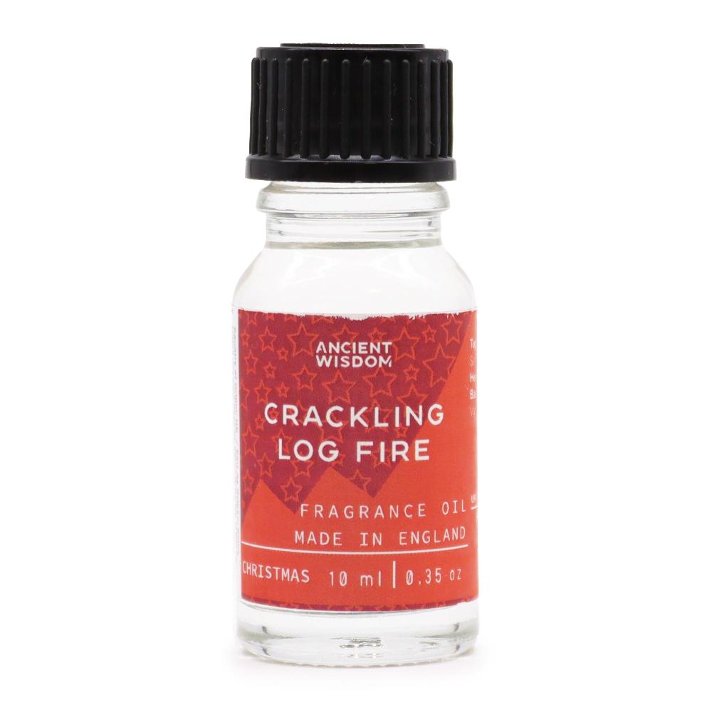 10x 10ml Crackling Log Fire Fragrance Oil