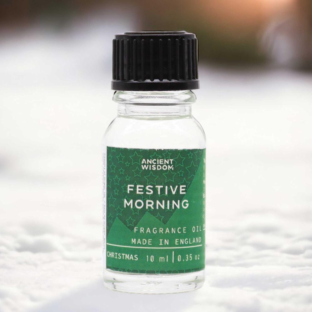 10x 10ml Festive Morning Fragrance Oil