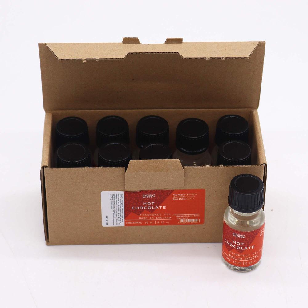 10x 10ml Hot Chocolate Fragrance Oil