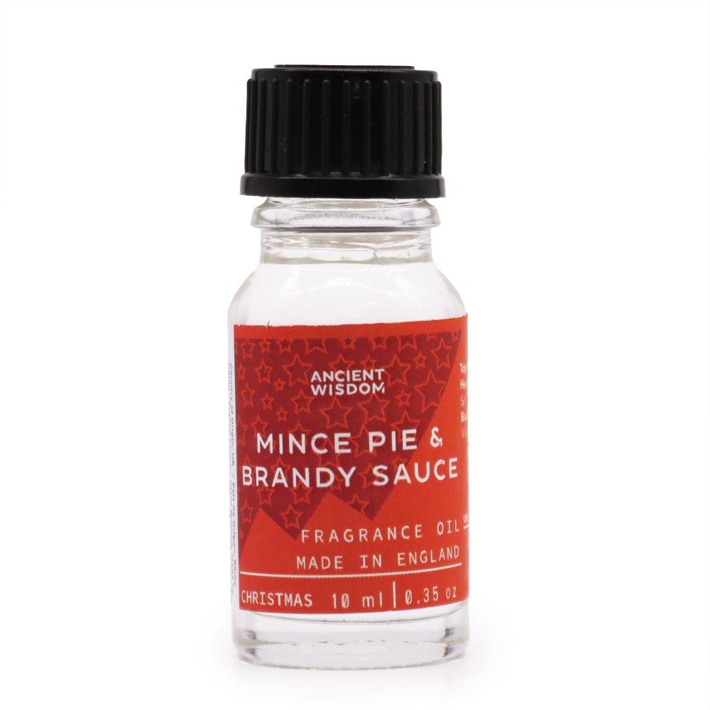 10x 10ml Mince Pie & Brandy Sauce Fragrance Oil