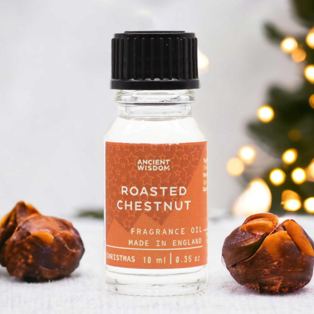 10x 10ml Roasted Chestnut Fragrance Oil