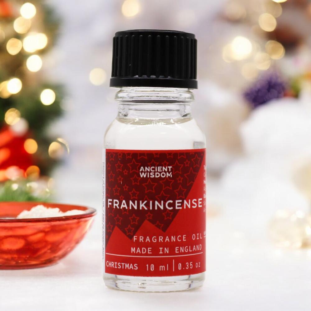 10x 10ml Xmas Frankincense Fragrance Oil
