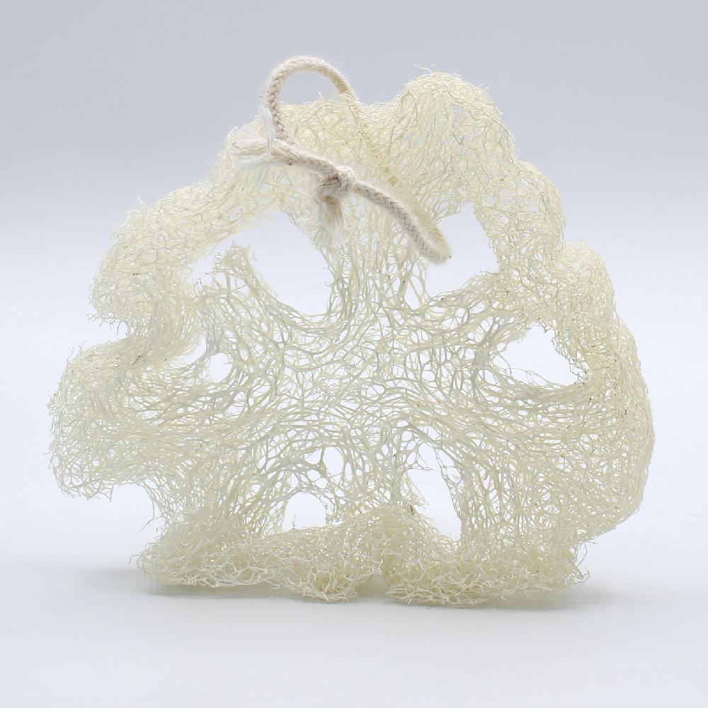 10x Egyptian Luxury Loofah With Cotton String - Non-Compressed - 2cm