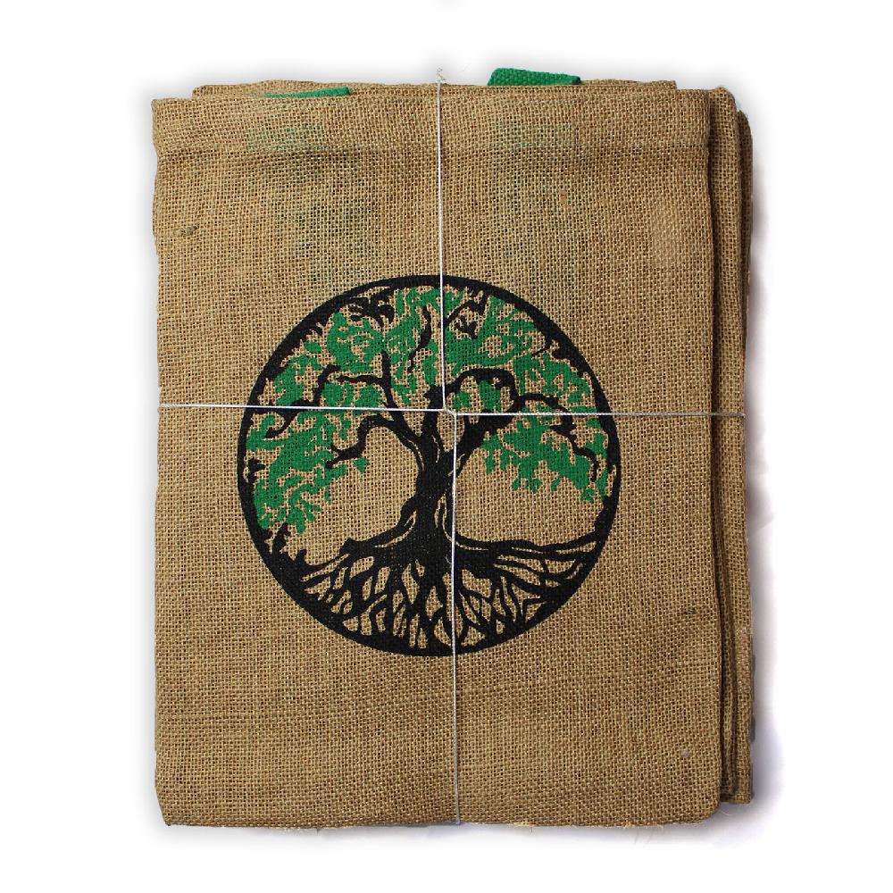 10x Jute Tote Bag - 5 Assorted Mystic Designs