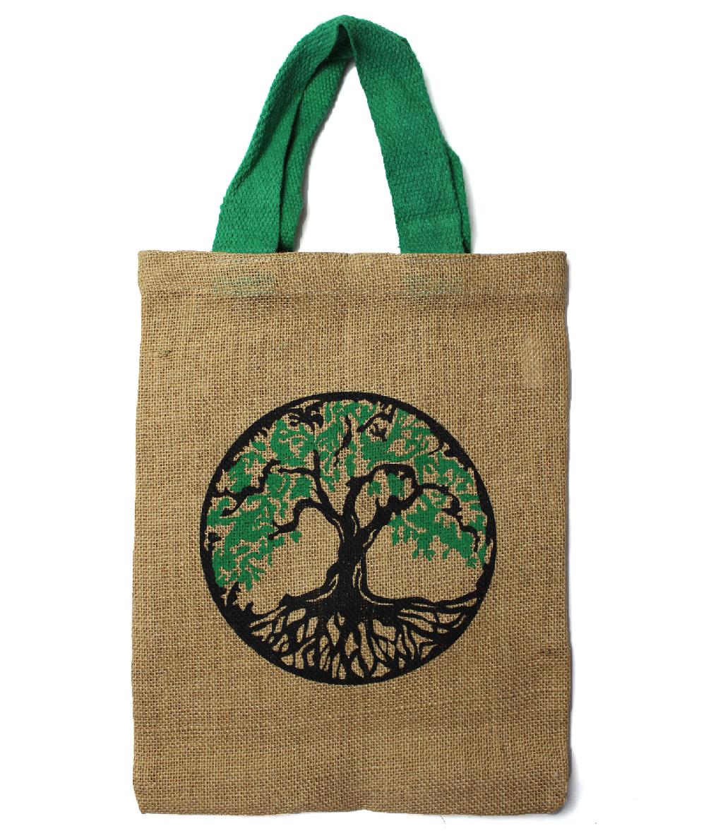 10x Jute Tote Bag - 5 Assorted Mystic Designs