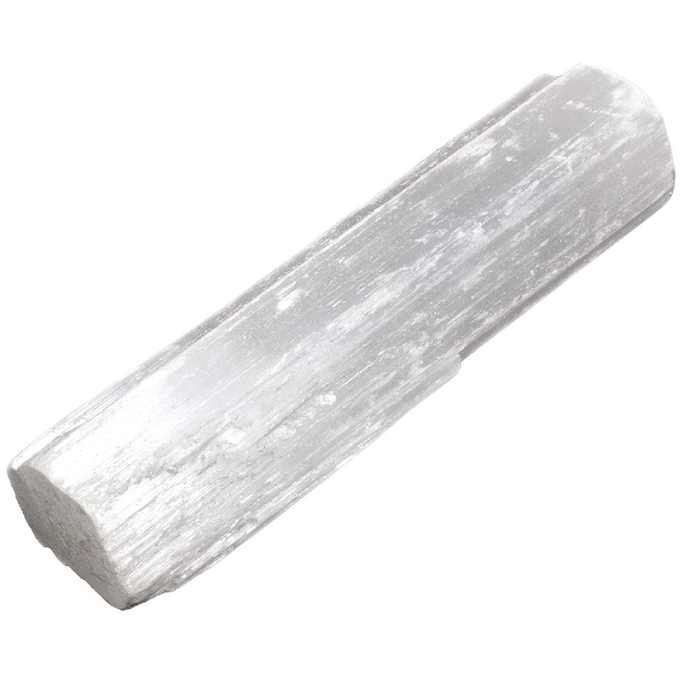10x Selenite Stick Raw Crystal - Natural Stone 10 Cm (4 Inch)