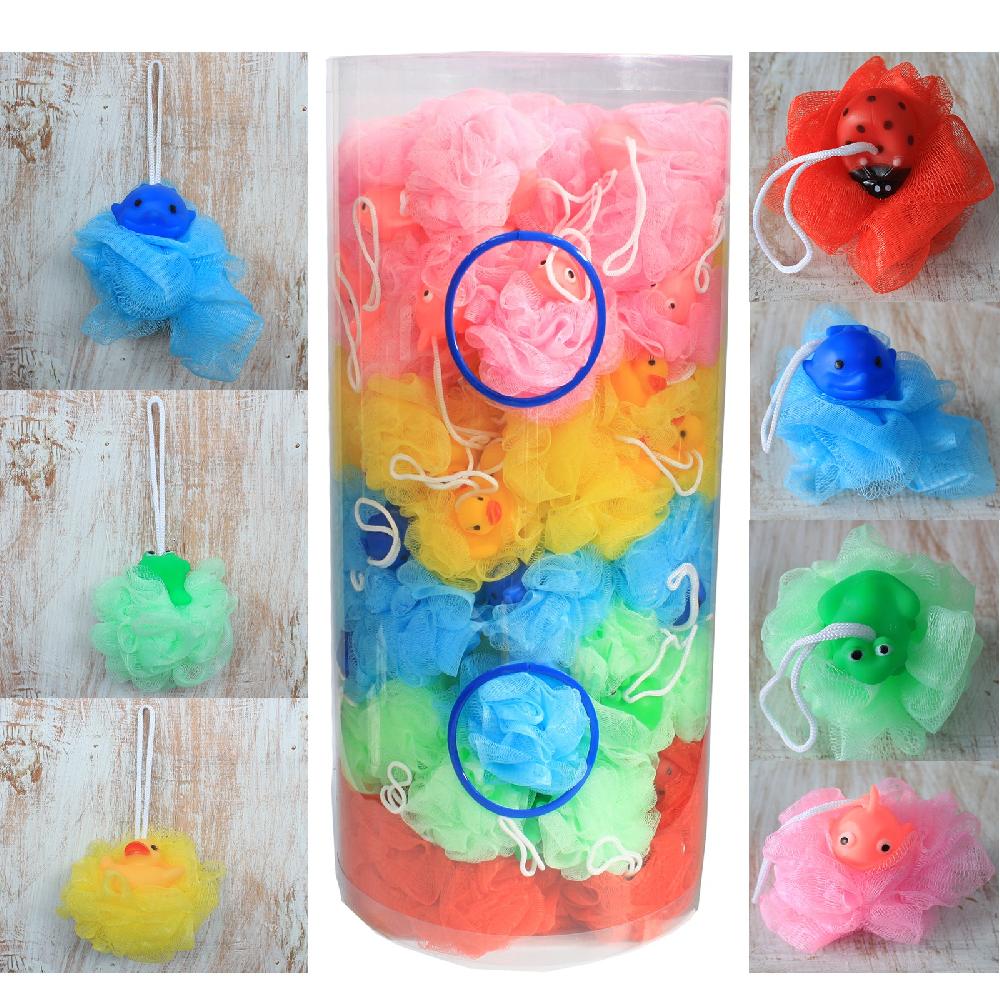 120x Squeaky Toy Scrunchies 5 Asst (display Tube) - 30gm