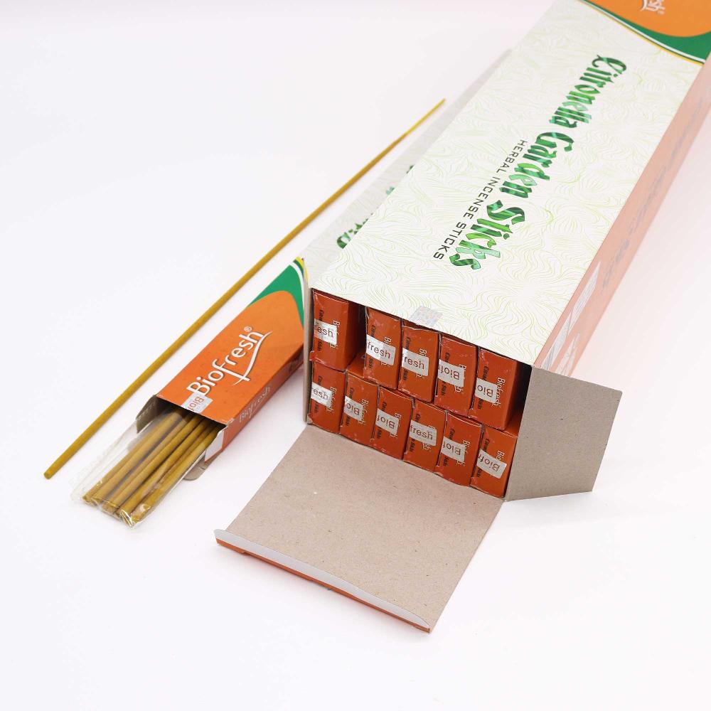 12x Biofresh Garden Incense Sticks - 50cm - Citronella