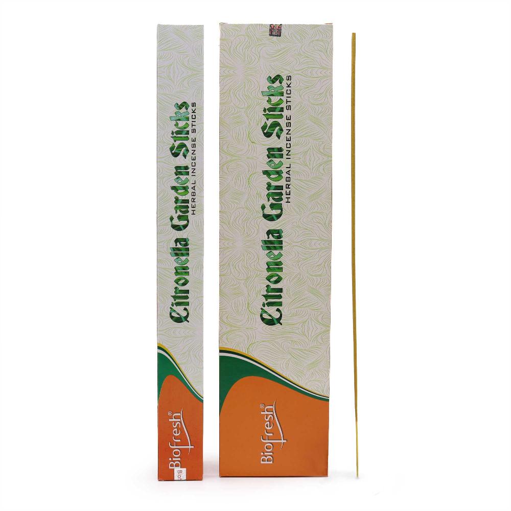 12x Biofresh Garden Incense Sticks - 50cm - Citronella