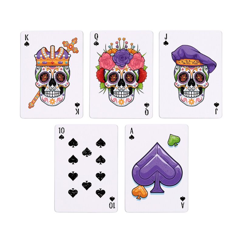 12x Day Of The Dead Standard Playing Card Deck