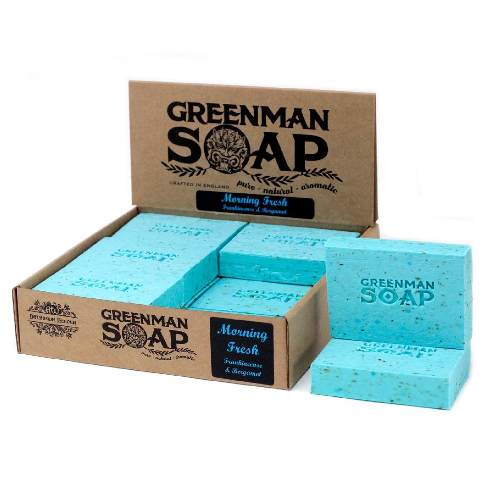 12x Greenman Soap 100g - Morning Fresh