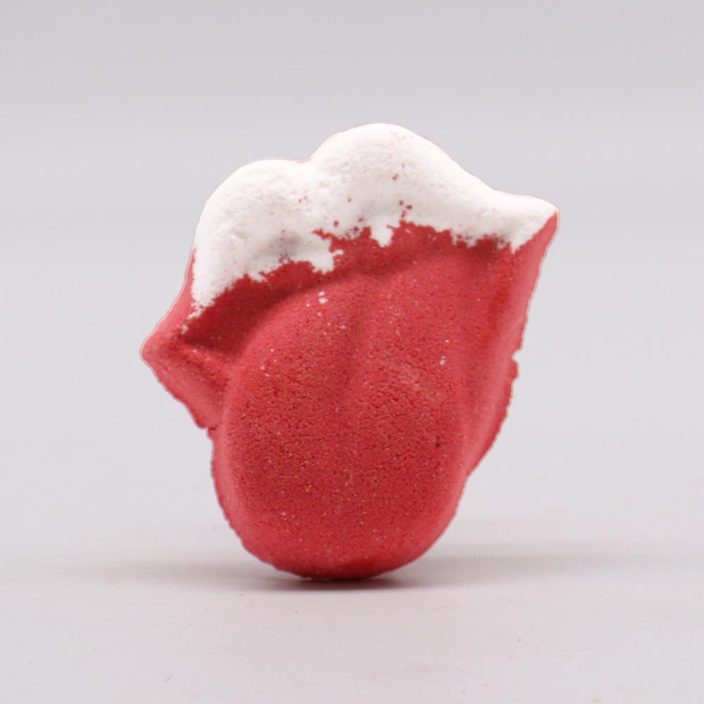 12x Lips Bath Bomb 60g - Raspberry & Pomergranate