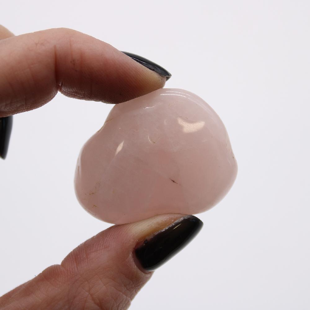 12x Medium African Tumble Stone - Rose Quartz