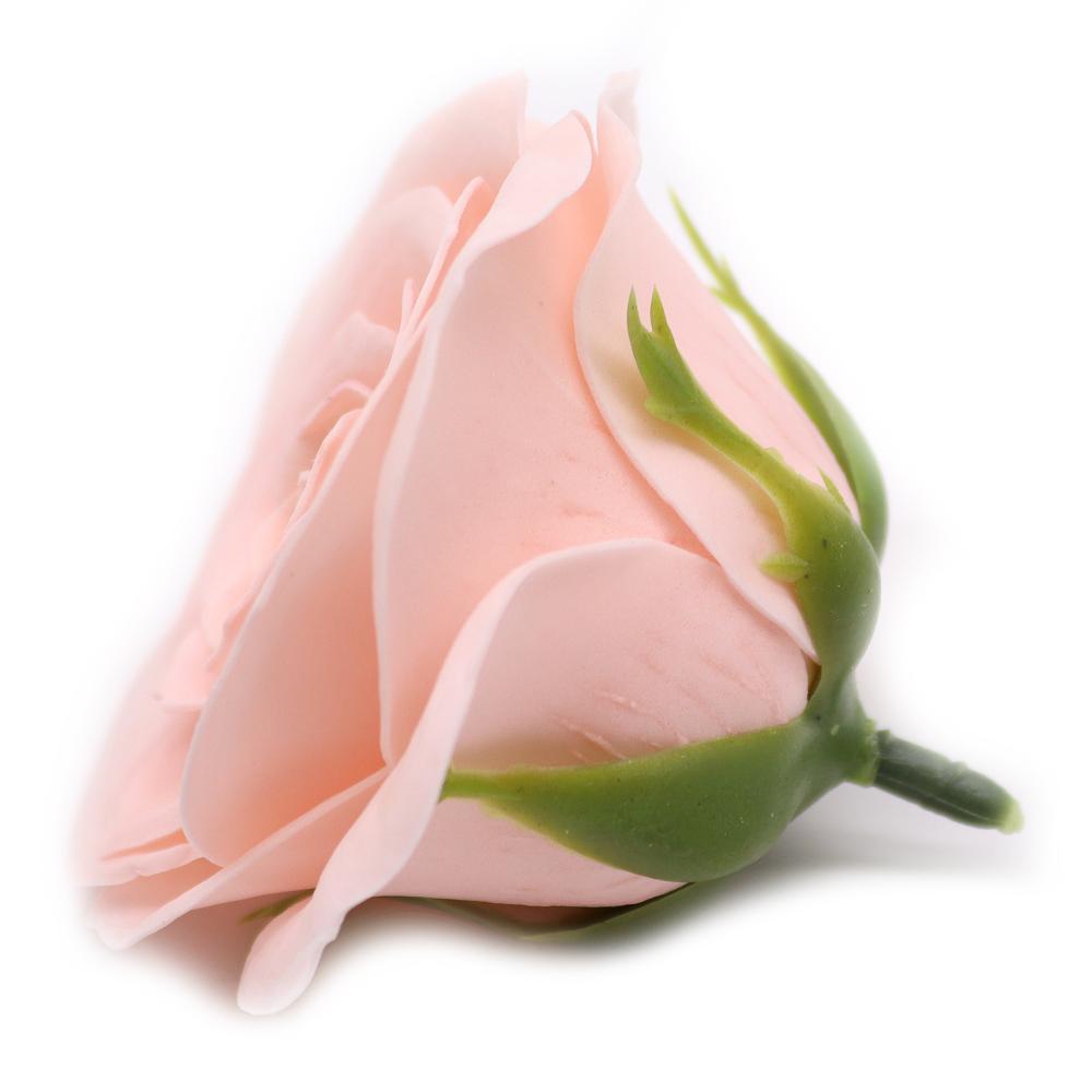 25x Craft Soap Flower - Lrg (7-Layer) Vintage Rose - Edwardian Blush