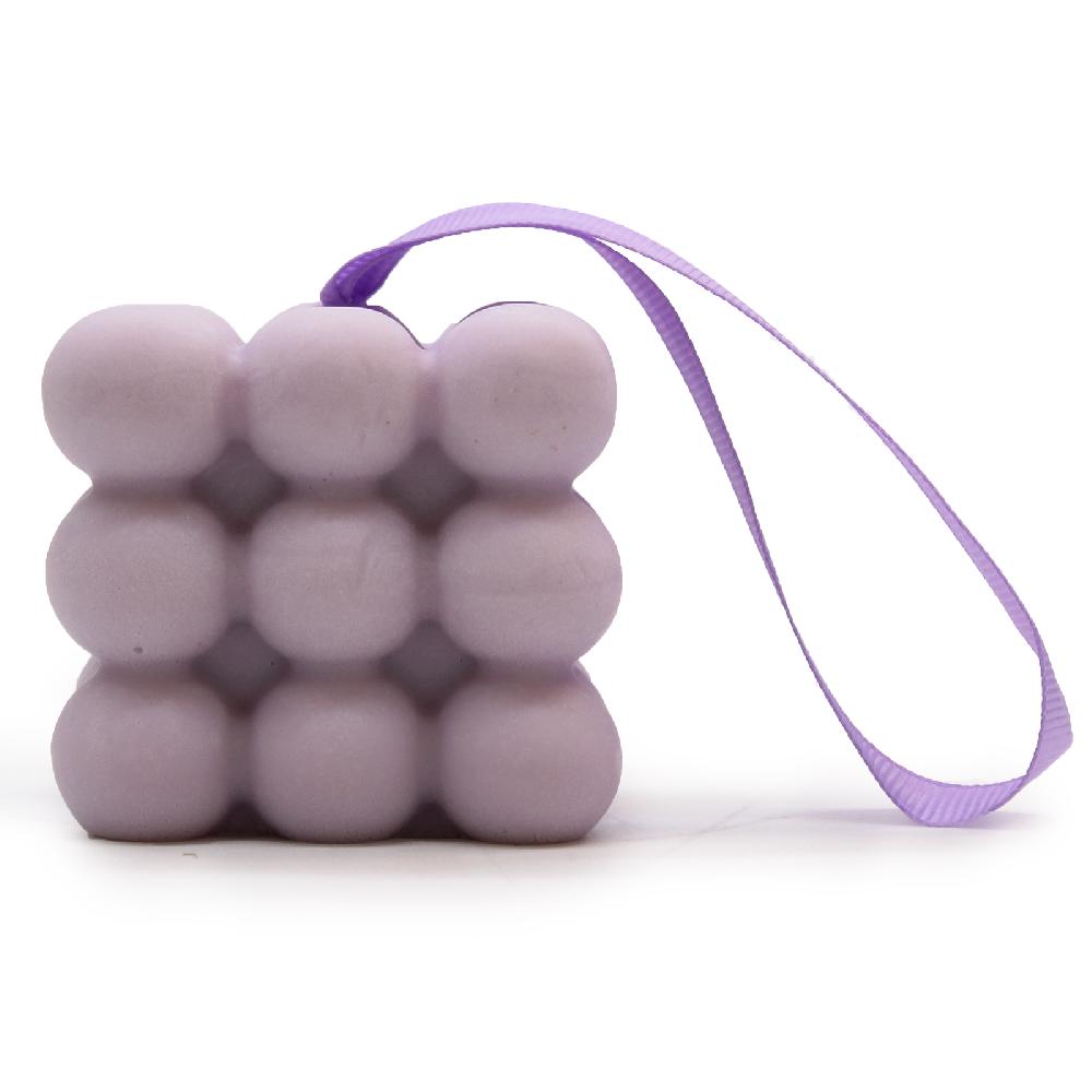 3x Boxed Single Massage Soaps - Lavender & Lilac