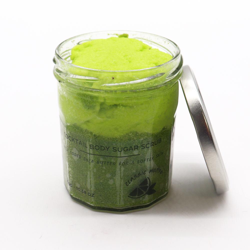 3x Fragranced Sugar Body Scrub - Classic Mojito 300g