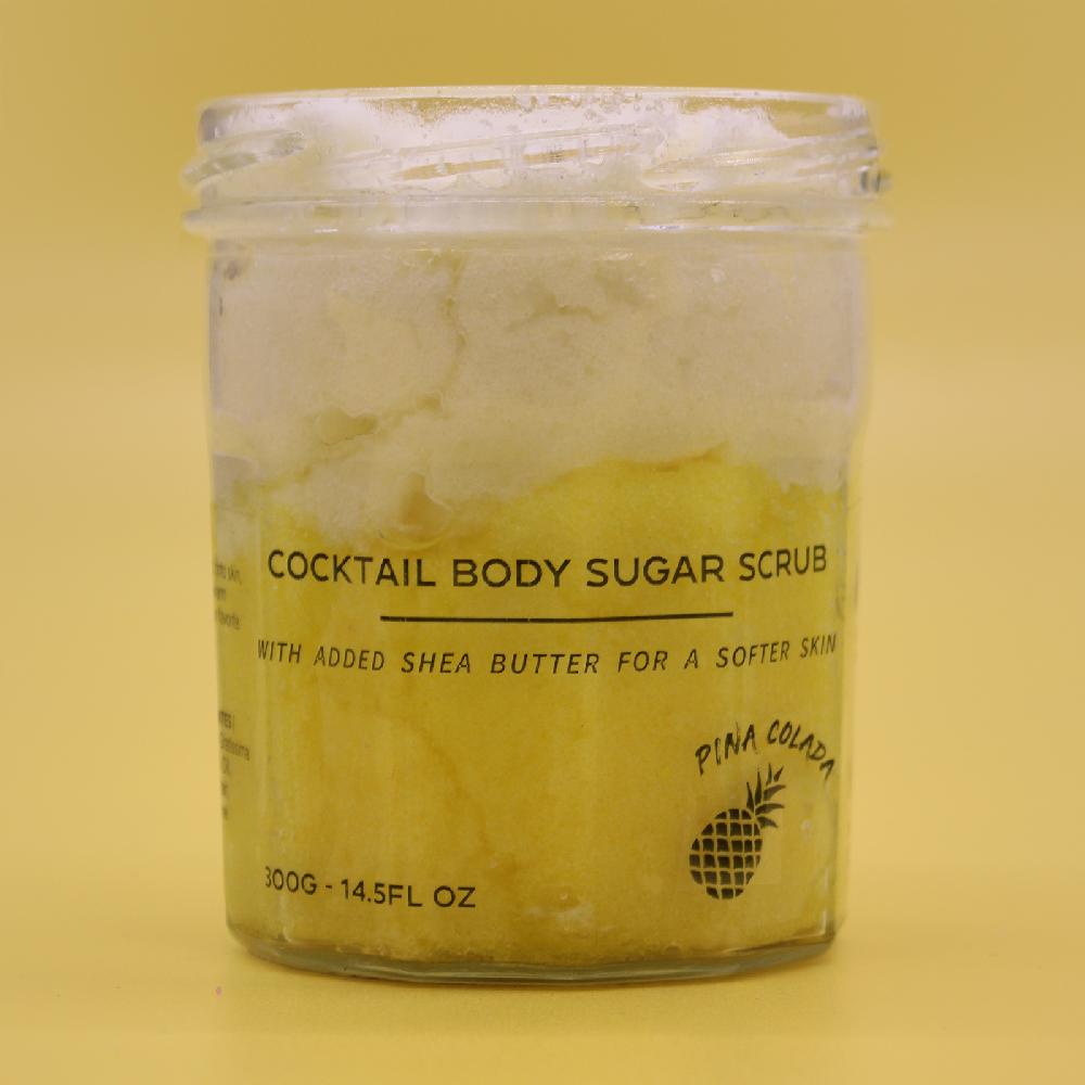 3x Fragranced Sugar Body Scrub - Pinacolada 300g