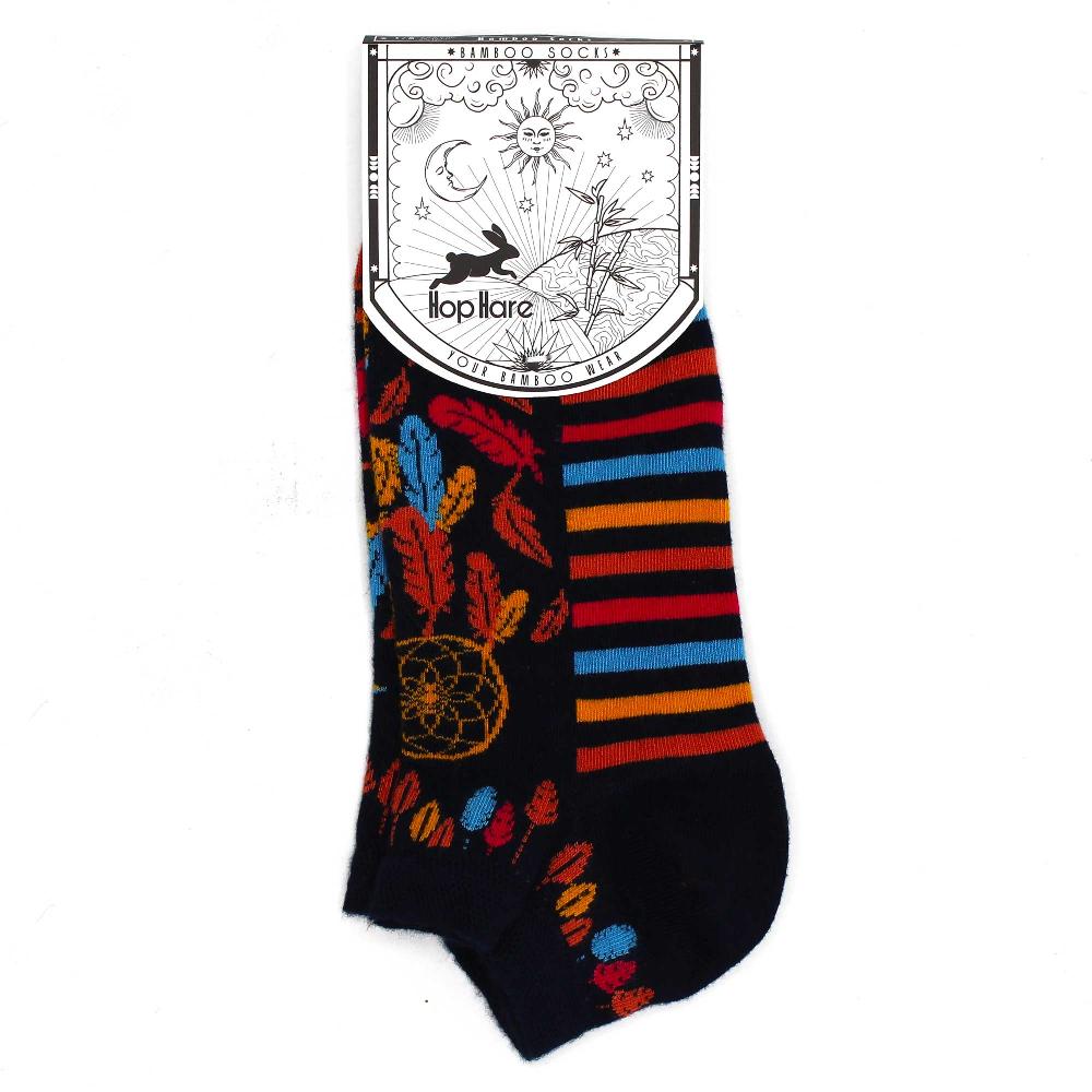 3x Hop Hare Bamboo Socks Low - Dreamcatcher S/M