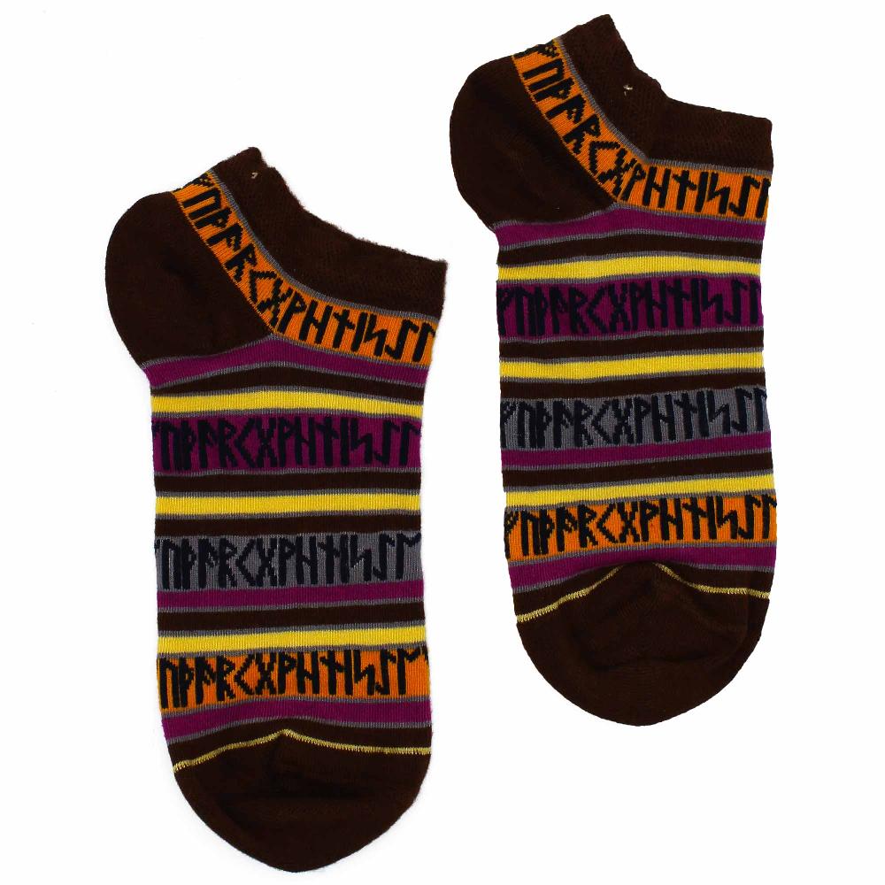 3x Hop Hare Bamboo Socks Low - Rune Stones S/M