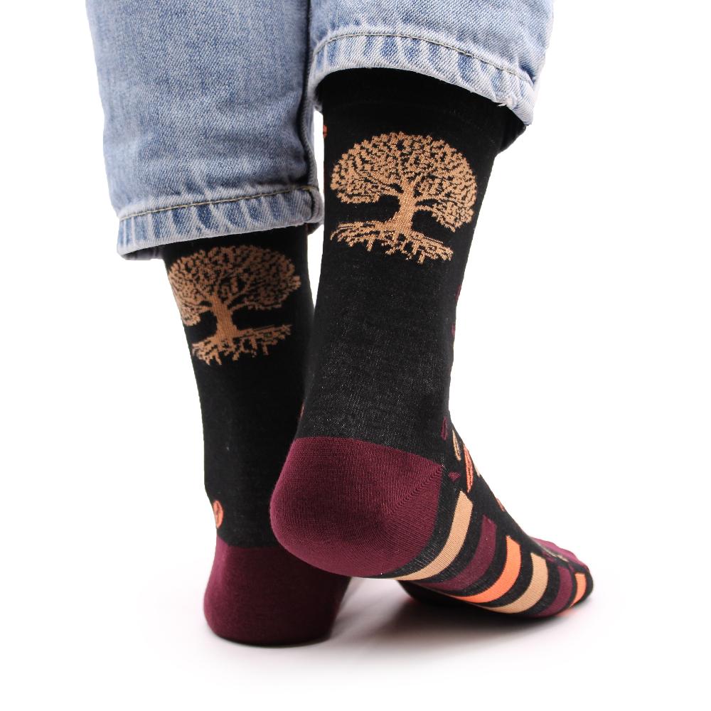 3x Hop Hare Bamboo Socks - Tree of Life S/M