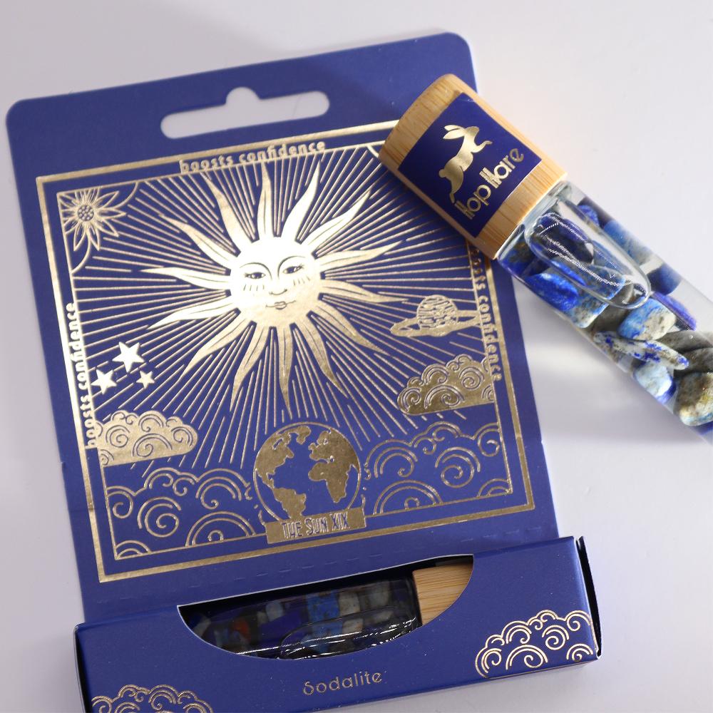 3x Hop Hare Essential Oil Gemstone Roll On - The Sun