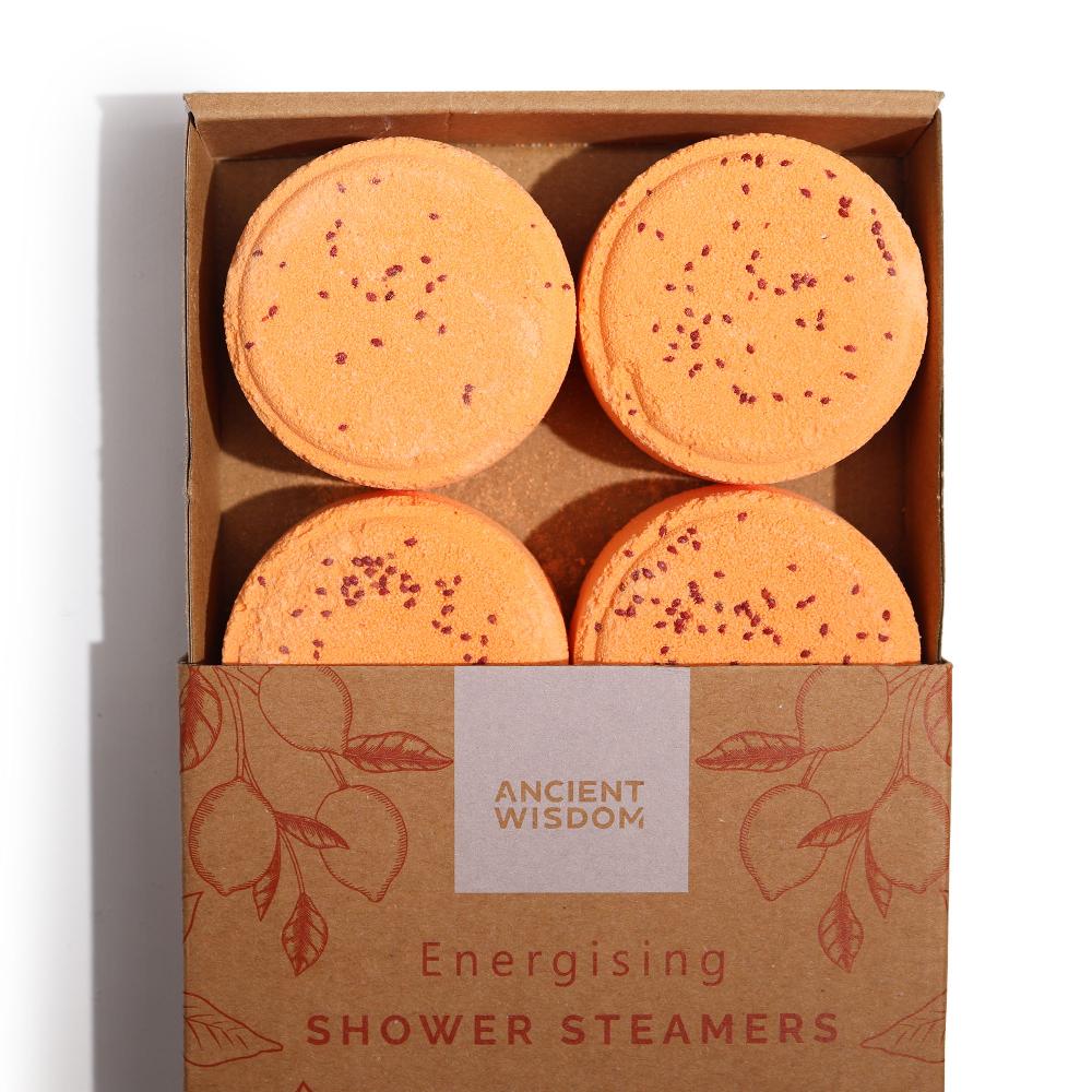 3x Set of Zen Shower Steamers - Therapy Wellness Gift Set - Energising