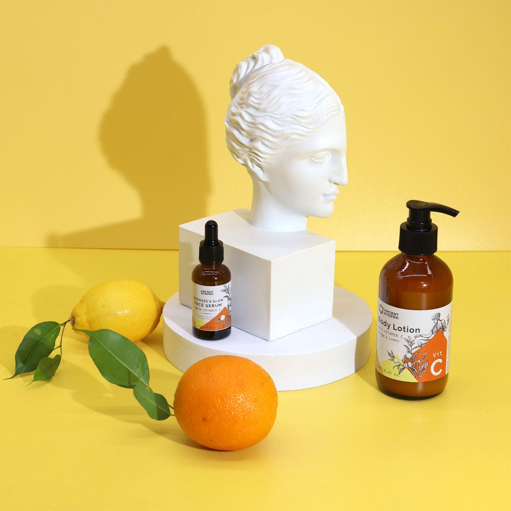 4x Goddess’s Glow Face Serum With Vitamin C