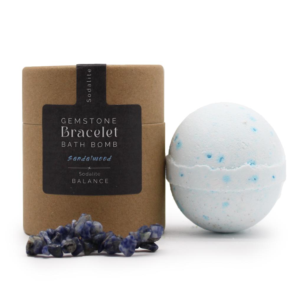 4x Sodalite Crystal Jewellery Bath Bomb
